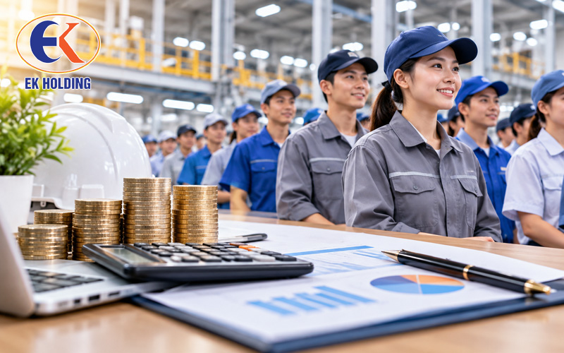 Chi phí dịch vụ cung ứng lao động phụ thuộc vào những yếu tố nào?